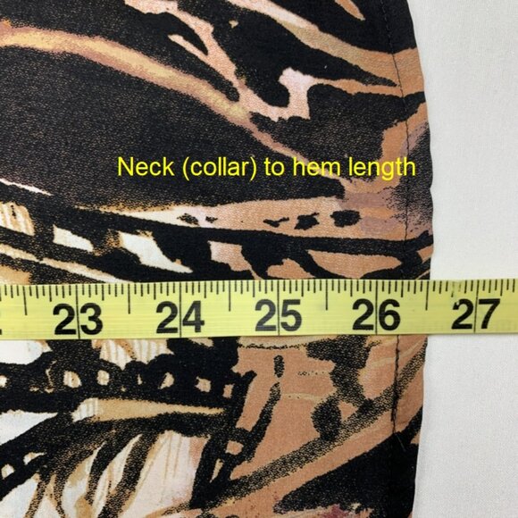 Reitmans Animal Print Tunic Size X-Small - Picture 6 of 9